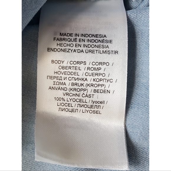 Lauren Ralph lauren ruffle top Lyocell siz4 Medium - Picture 3 of 7